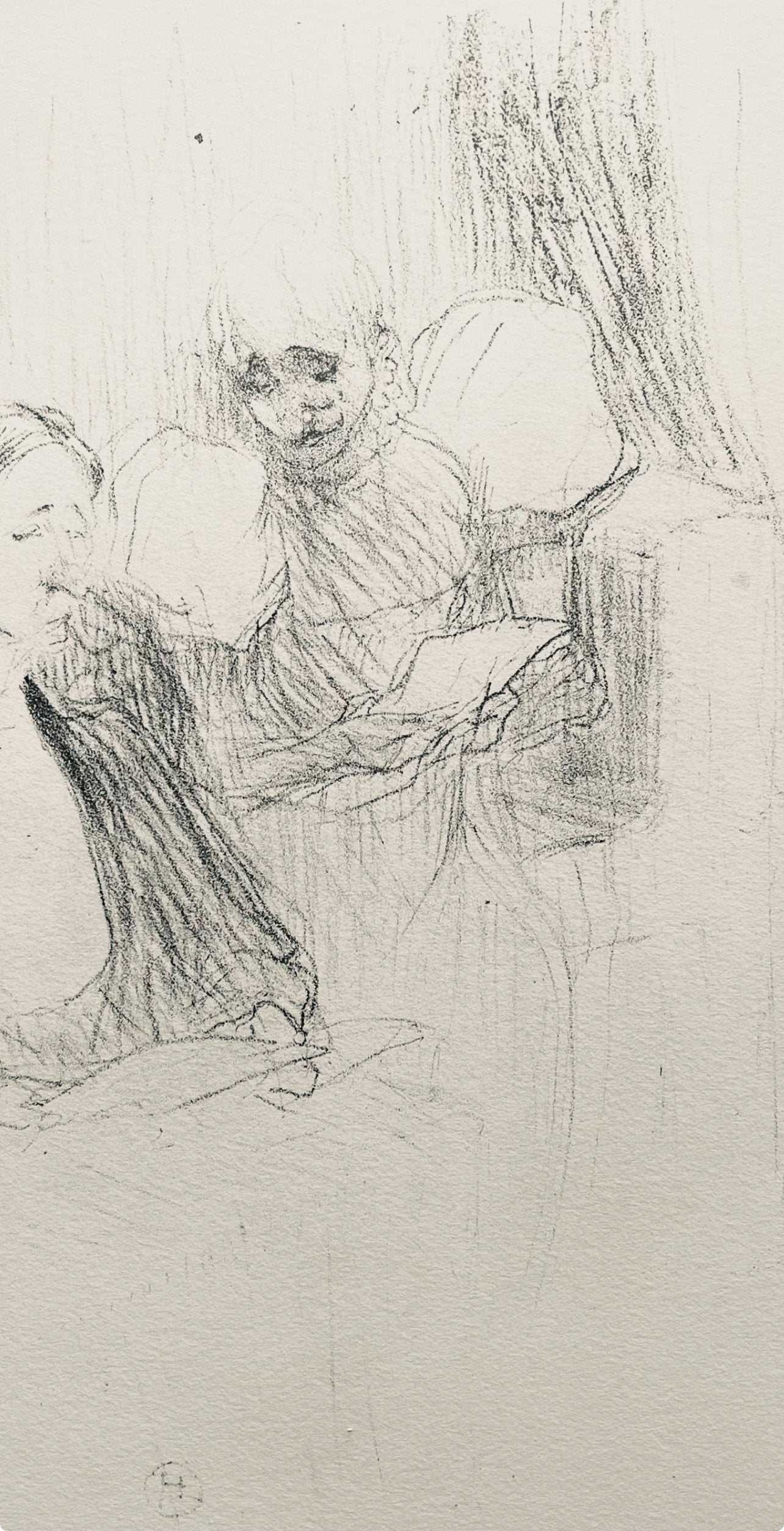 Henri De Toulouse-Lautrec, Composition, Yvette Guilbert Vue Par Toulouse-Lautrec, Lithograph