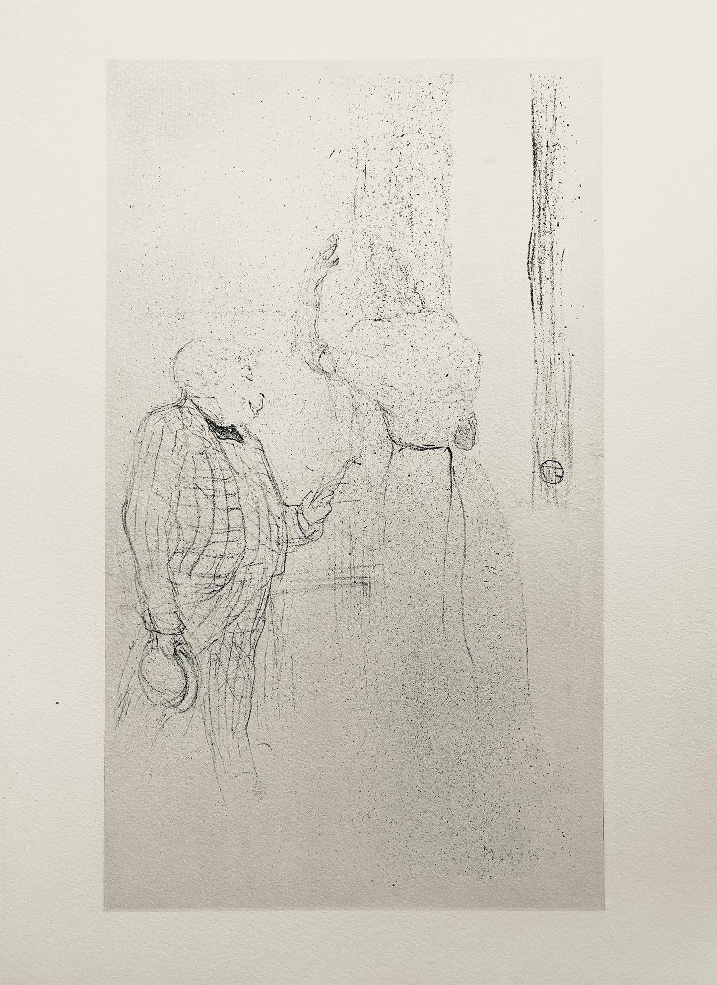 Henri De Toulouse-Lautrec, Composition, Yvette Guilbert Vue Par Toulouse-Lautrec, Lithograph