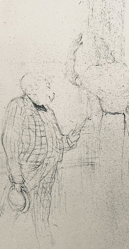 Henri De Toulouse-Lautrec, Composition, Yvette Guilbert Vue Par Toulouse-Lautrec, Lithograph