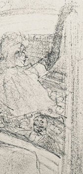 Henri De Toulouse-Lautrec, Composition, Yvette Guilbert Vue Par Toulouse-Lautrec, Lithograph