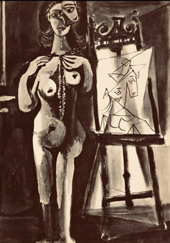 Pablo Picasso, Composition, Carnet De Dessins De Picasso, Cahiers Dart, Lithograph