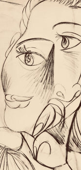 Pablo Picasso, Composition, Carnet De Dessins De Picasso, Cahiers Dart, Lithograph