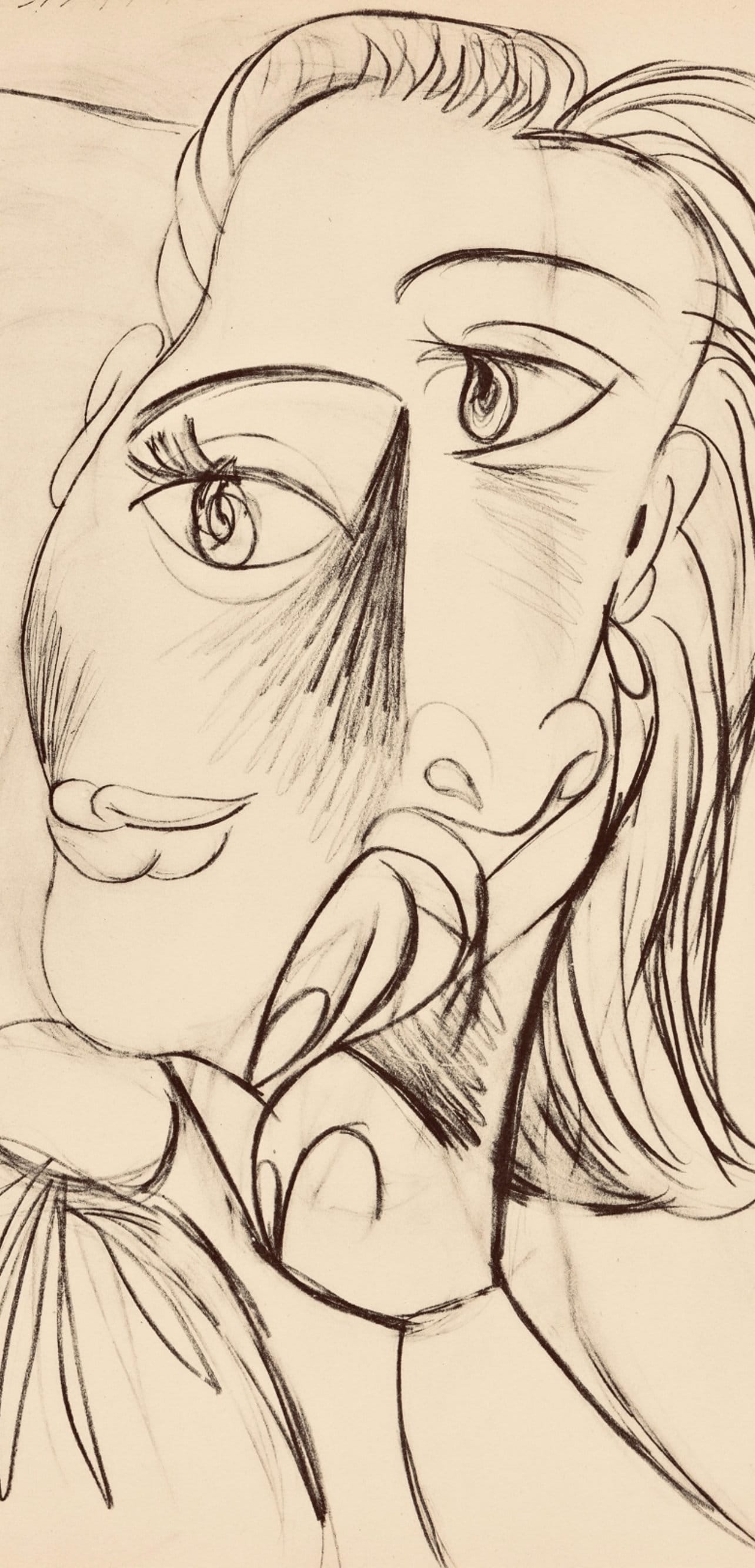 Pablo Picasso, Composition, Carnet De Dessins De Picasso, Cahiers Dart, Lithograph