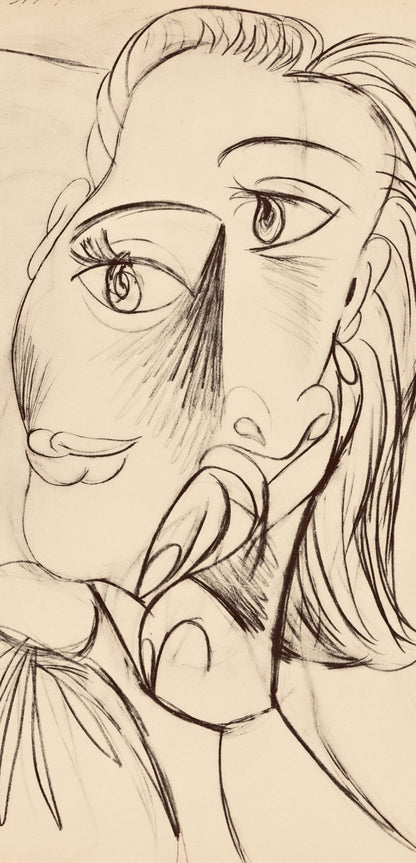 Pablo Picasso, Composition, Carnet De Dessins De Picasso, Cahiers Dart, Lithograph