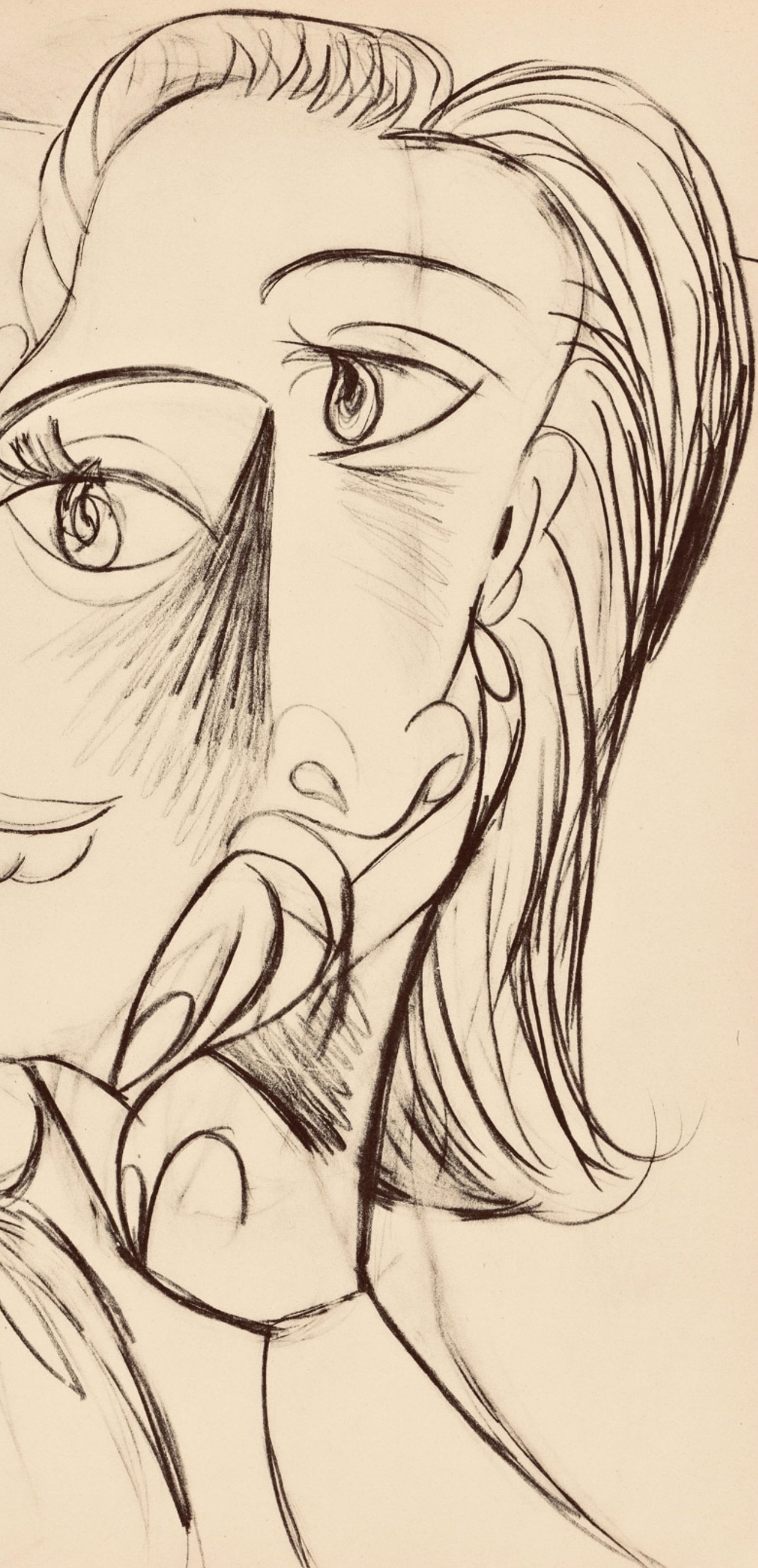 Pablo Picasso, Composition, Carnet De Dessins De Picasso, Cahiers Dart, Lithograph