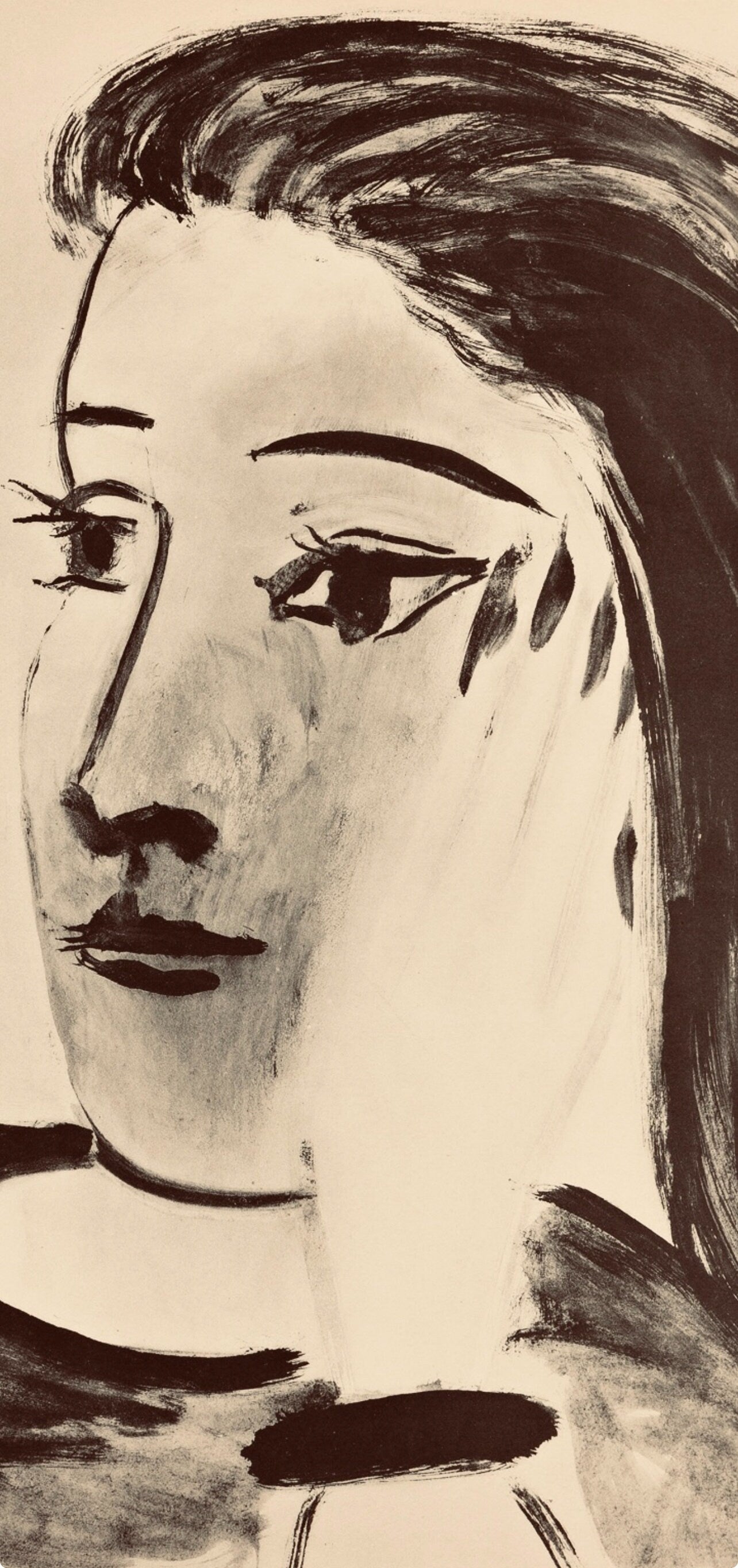 Pablo Picasso, Composition, Carnet De Dessins De Picasso, Cahiers Dart, Lithograph