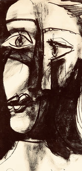 Pablo Picasso, Composition, Carnet De Dessins De Picasso, Cahiers Dart, Lithograph