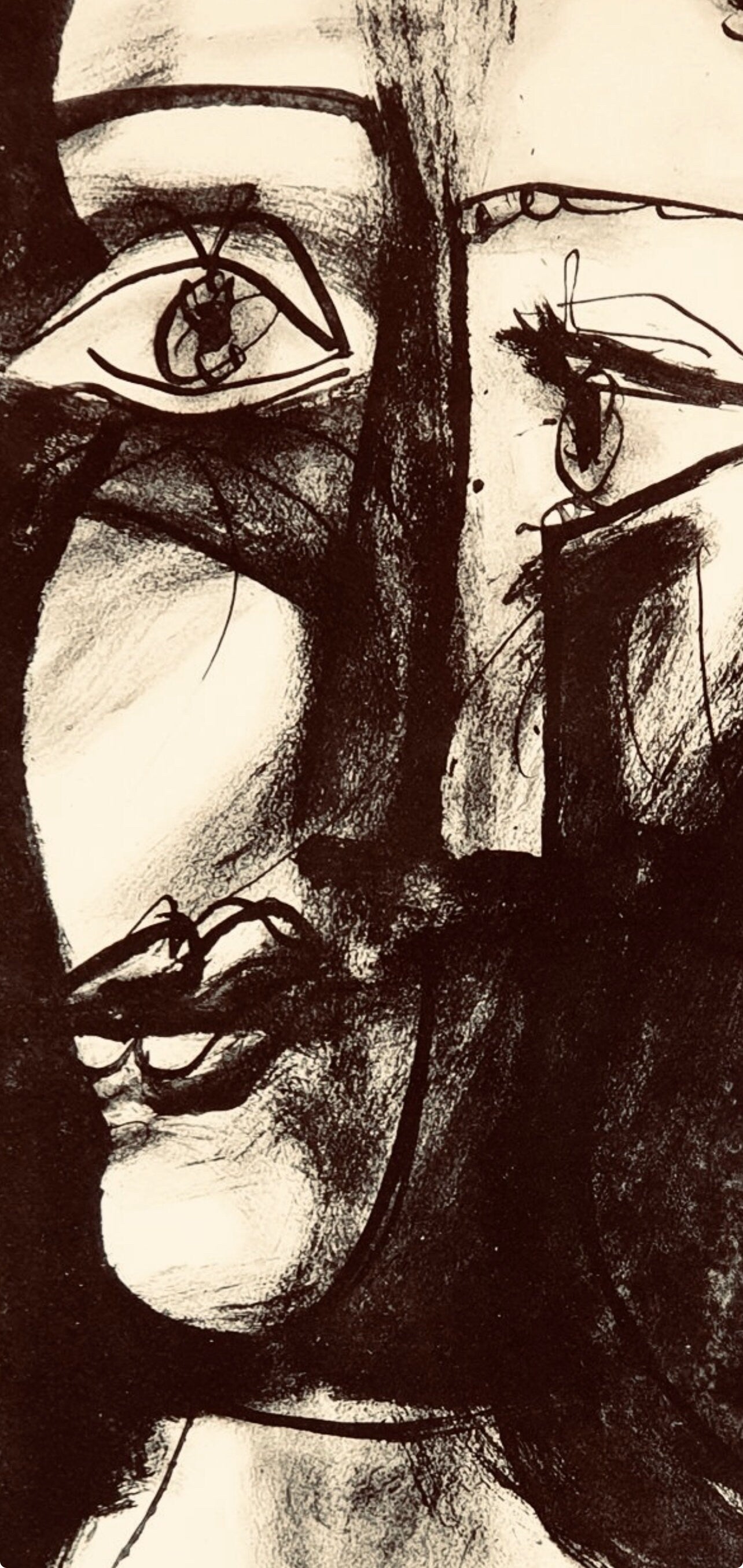 Pablo Picasso, Composition, Carnet De Dessins De Picasso, Cahiers Dart, Lithograph