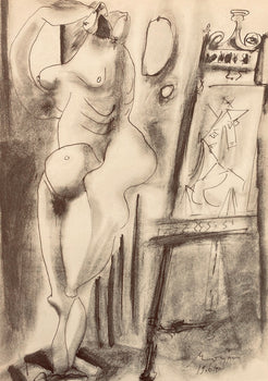 Pablo Picasso, Composition, Carnet De Dessins De Picasso, Cahiers Dart, Lithograph