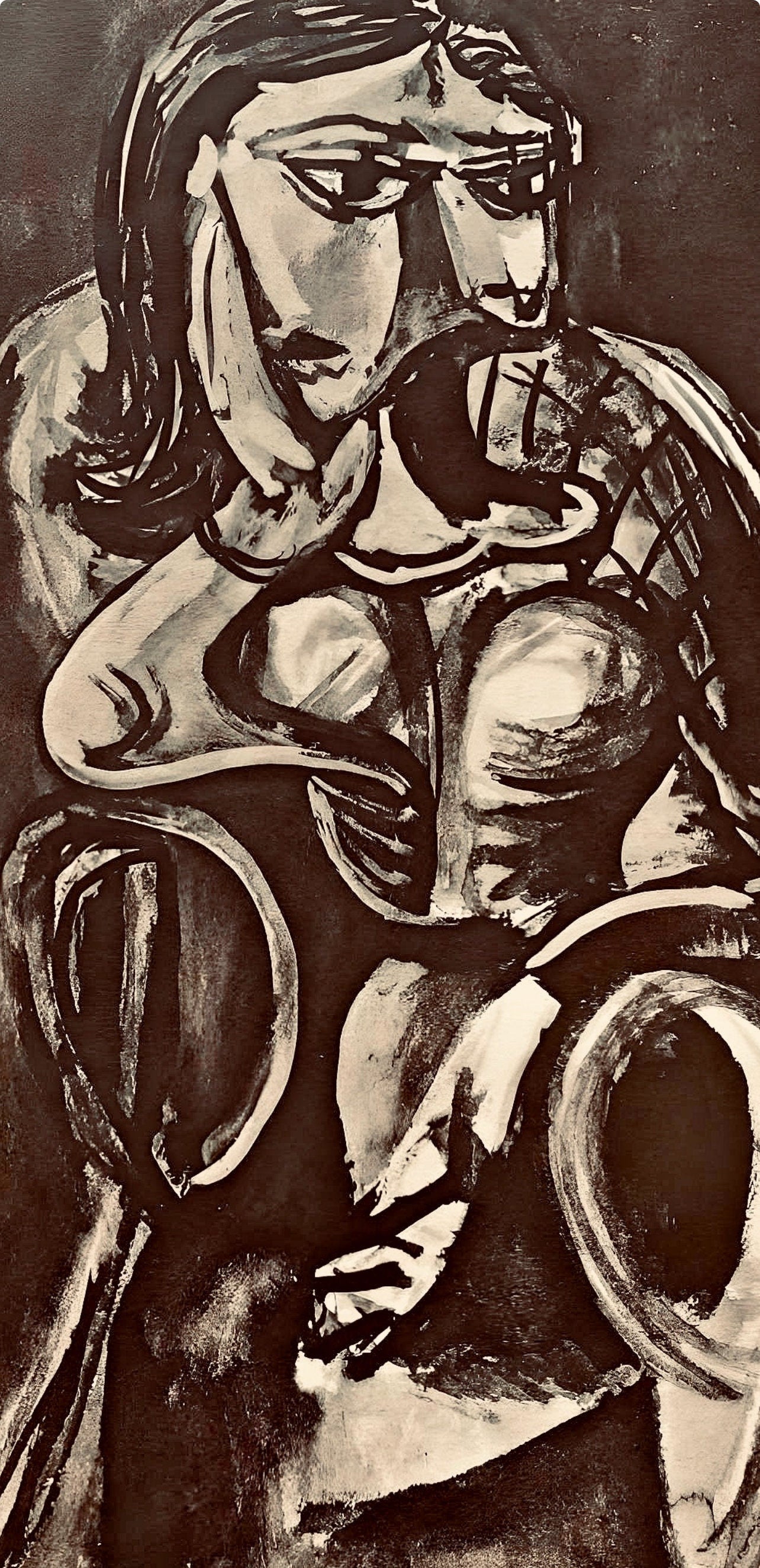 Pablo Picasso, Composition, Carnet De Dessins De Picasso, Cahiers Dart, Lithograph