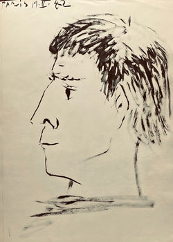 Pablo Picasso, Composition, Carnet De Dessins De Picasso, Cahiers Dart, Lithograph