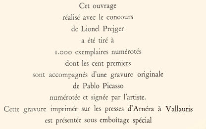 Pablo Picasso, Composition (Bloch 112; Kibbey 1466; Goeppert 115), Diurnes Dcoupages Et
