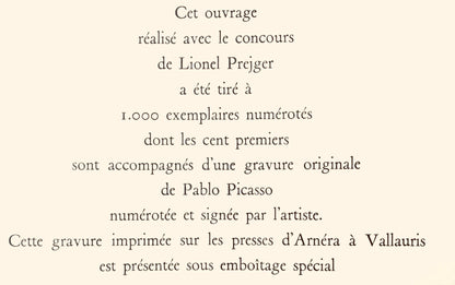 Pablo Picasso, Composition (Bloch 112; Kibbey 1466; Goeppert 115), Diurnes Dcoupages Et