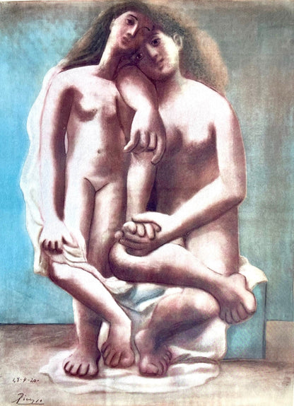 Pablo Picasso, Two Nudes (Orozco 95), Picasso: Fifteen Drawings, Lithograph