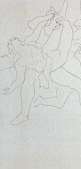 Pablo Picasso, Four Ballet Dancers (Orozco 95), Picasso: Fifteen Drawings, Lithograph