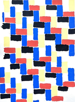 Sonia Delaunay, Planche No. 5, Compositions, Couleurs, Ides: Sonia Delaunay, Lithograph