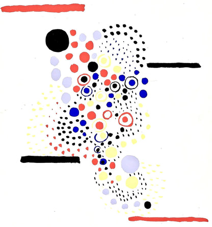 Sonia Delaunay, Planche No. 8, Compositions, Couleurs, Ides: Sonia Delaunay, Lithograph
