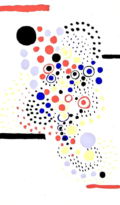 Sonia Delaunay, Planche No. 8, Compositions, Couleurs, Ides: Sonia Delaunay, Lithograph