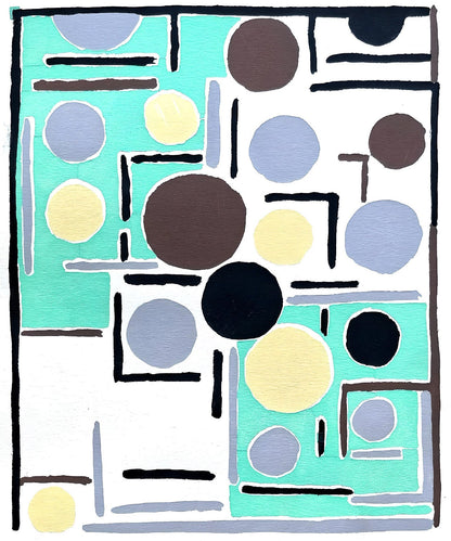 Sonia Delaunay, Planche No. 15, Compositions, Couleurs, Ides: Sonia Delaunay, Lithograph