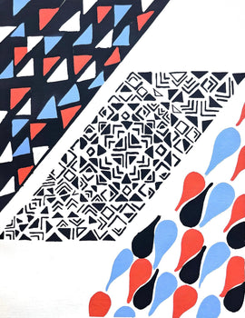 Sonia Delaunay, Planche No. 17, Compositions, Couleurs, Ides: Sonia Delaunay, Lithograph