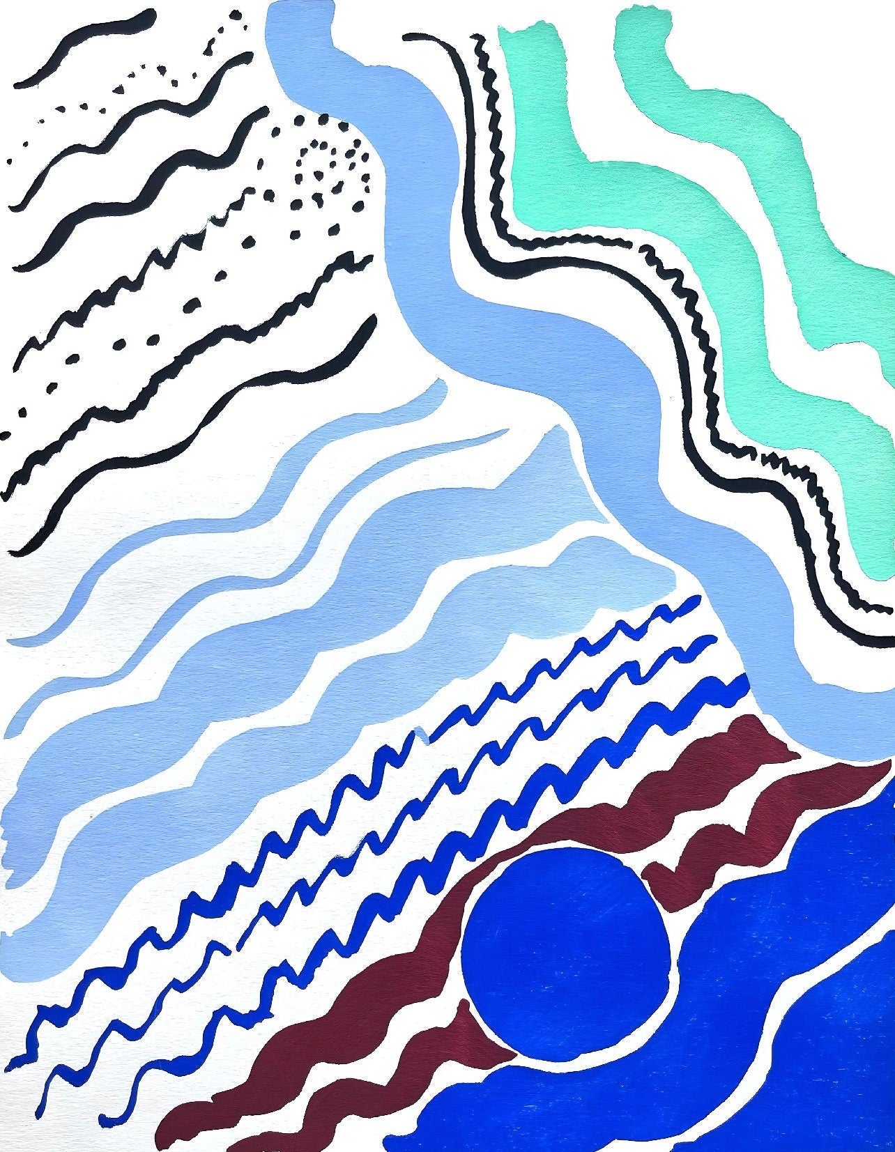 Sonia Delaunay, Planche No. 33, Compositions, Couleurs, Ides: Sonia Delaunay, Lithograph