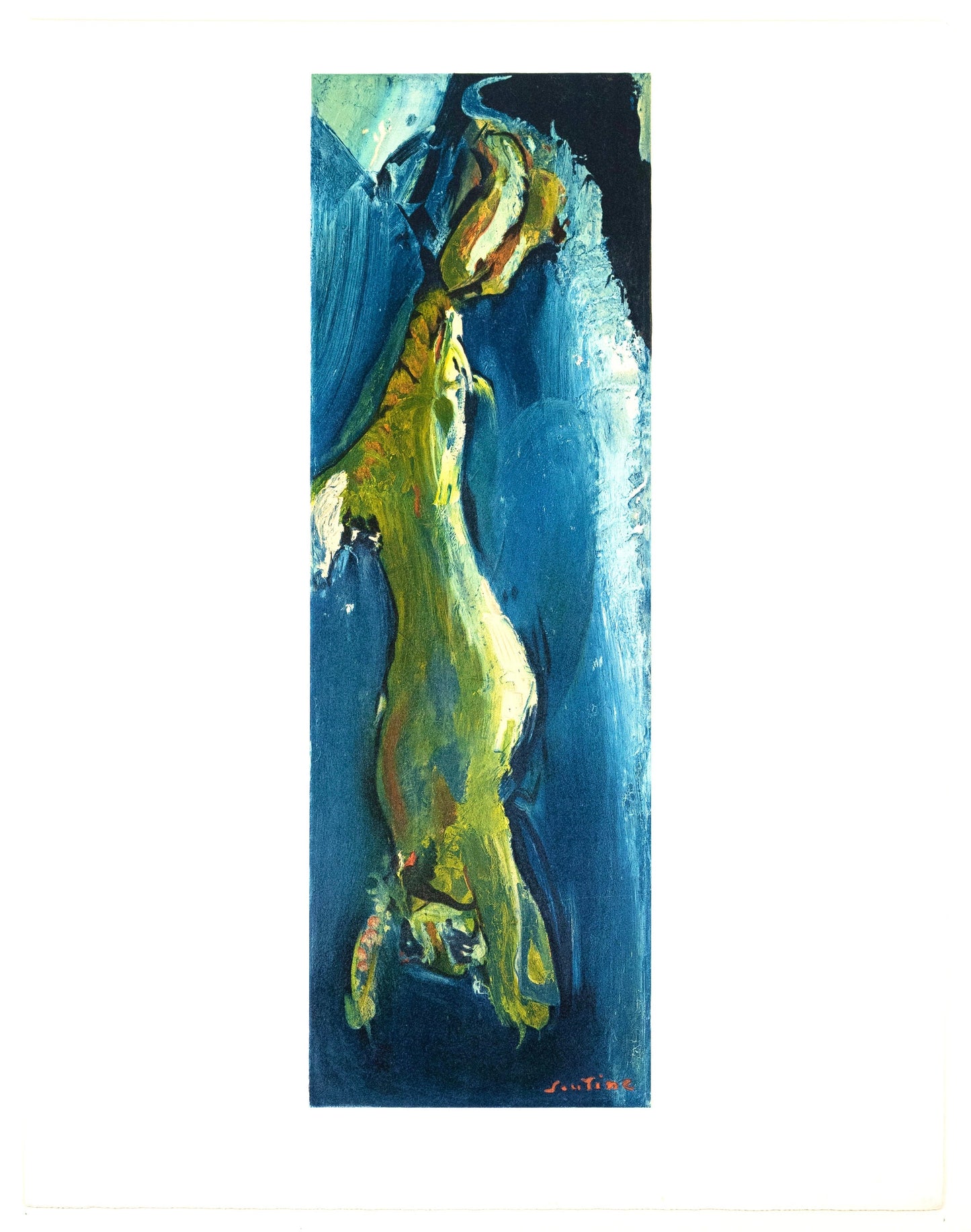 Cham Soutine, Livre Pendu, Soutine, Collection Pierre Lvy, Lithograph