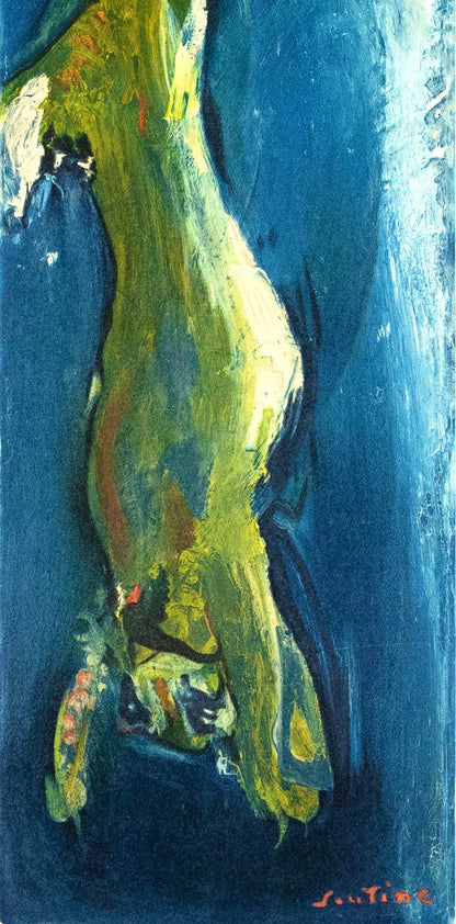 Cham Soutine, Livre Pendu, Soutine, Collection Pierre Lvy, Lithograph