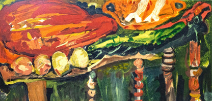 Cham Soutine, Morte Au Morceau, Soutine, Collection Pierre Lvy, Lithograph