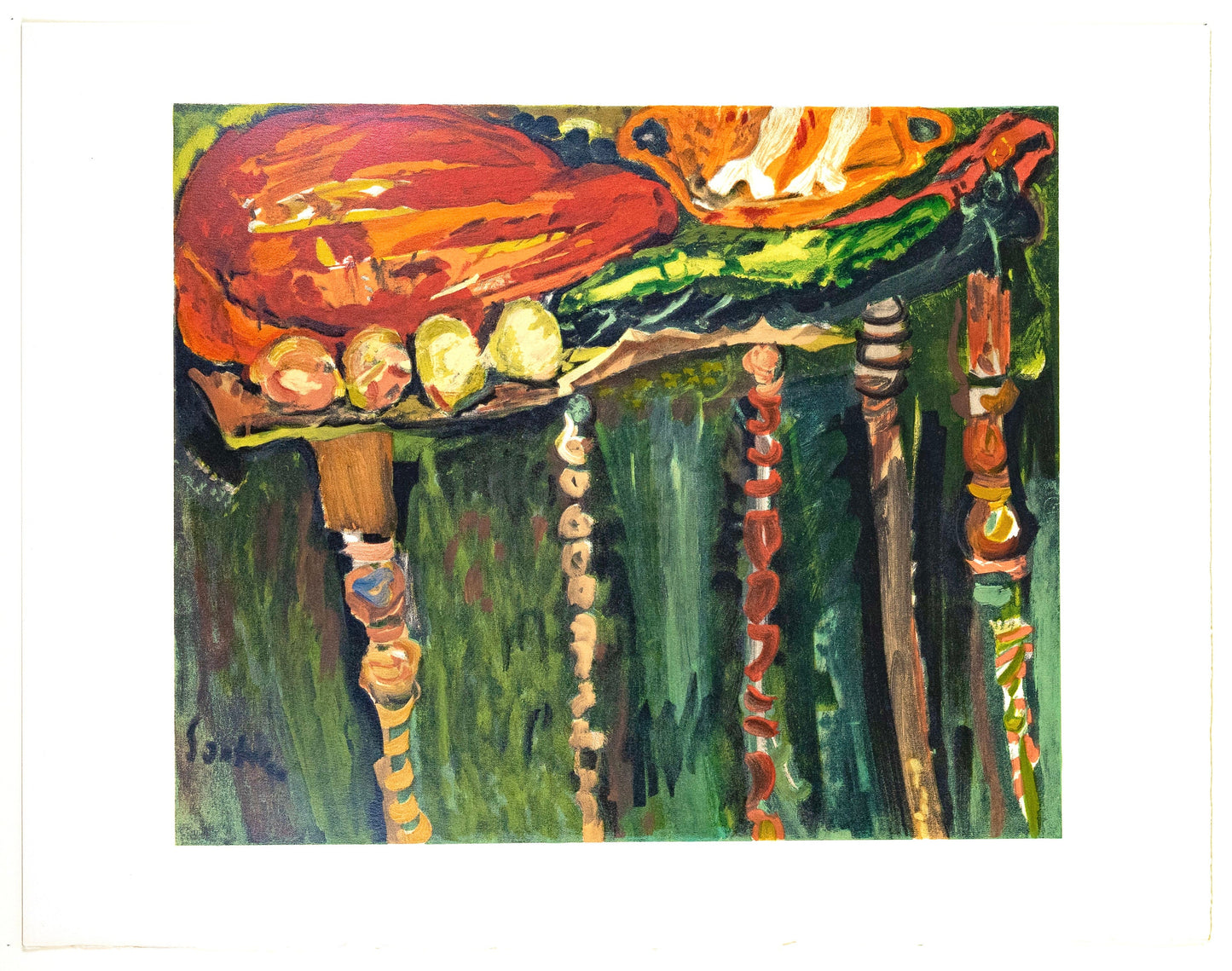 Cham Soutine, Morte Au Morceau, Soutine, Collection Pierre Lvy, Lithograph