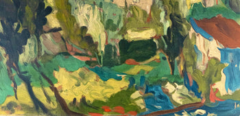 Cham Soutine, Paysage Cagnes, Soutine, Collection Pierre Lvy, Lithograph