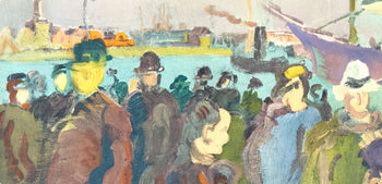 Raoul Dufy, Quai A Rouen, Raoul Dufy, Collection Pierre Lvy, Lithograph