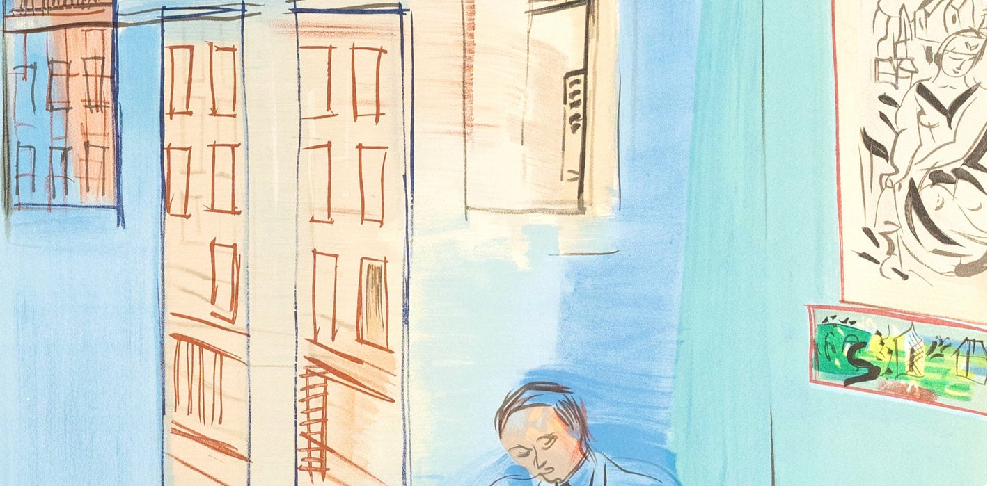 Raoul Dufy, Latelier De Impasse Guelma, Raoul Dufy, Collection Pierre Lvy, Lithograph