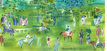 Raoul Dufy, Ascot, Raoul Dufy, Collection Pierre Lvy, Lithograph