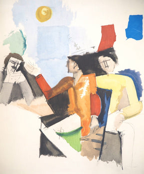 Roger De La Fresnaye, La Conqute De L'Air, Roger De La Fresnaye, Collection Pierre Lvy, Lithograph