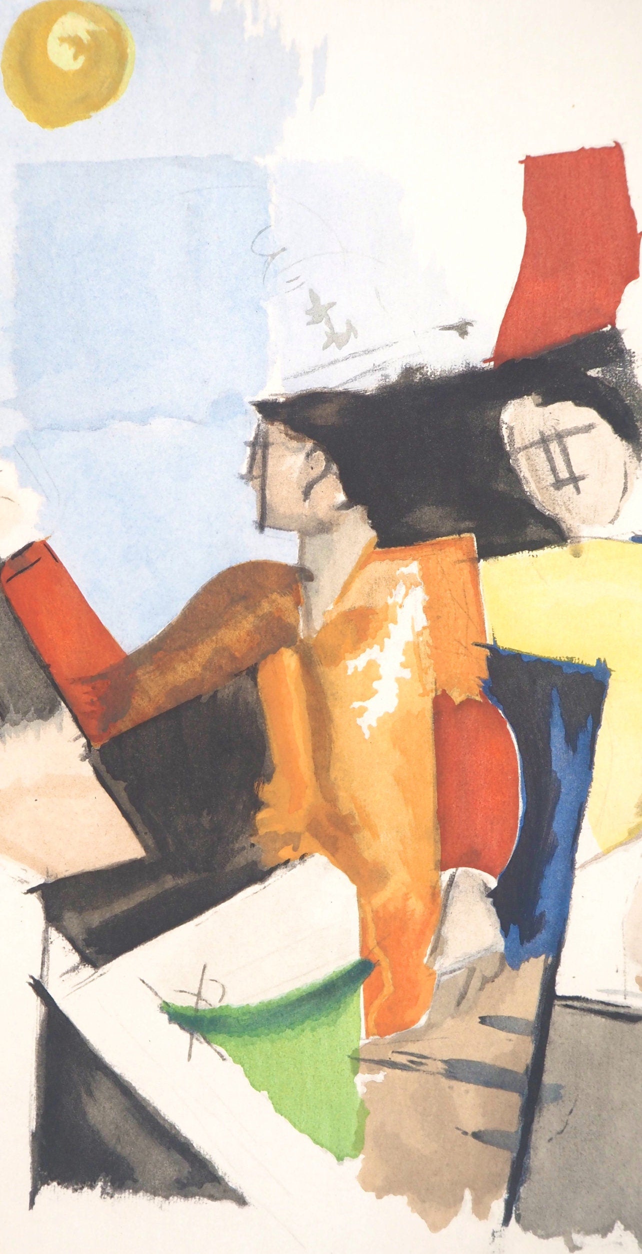 Roger De La Fresnaye, La Conqute De L'Air, Roger De La Fresnaye, Collection Pierre Lvy, Lithograph