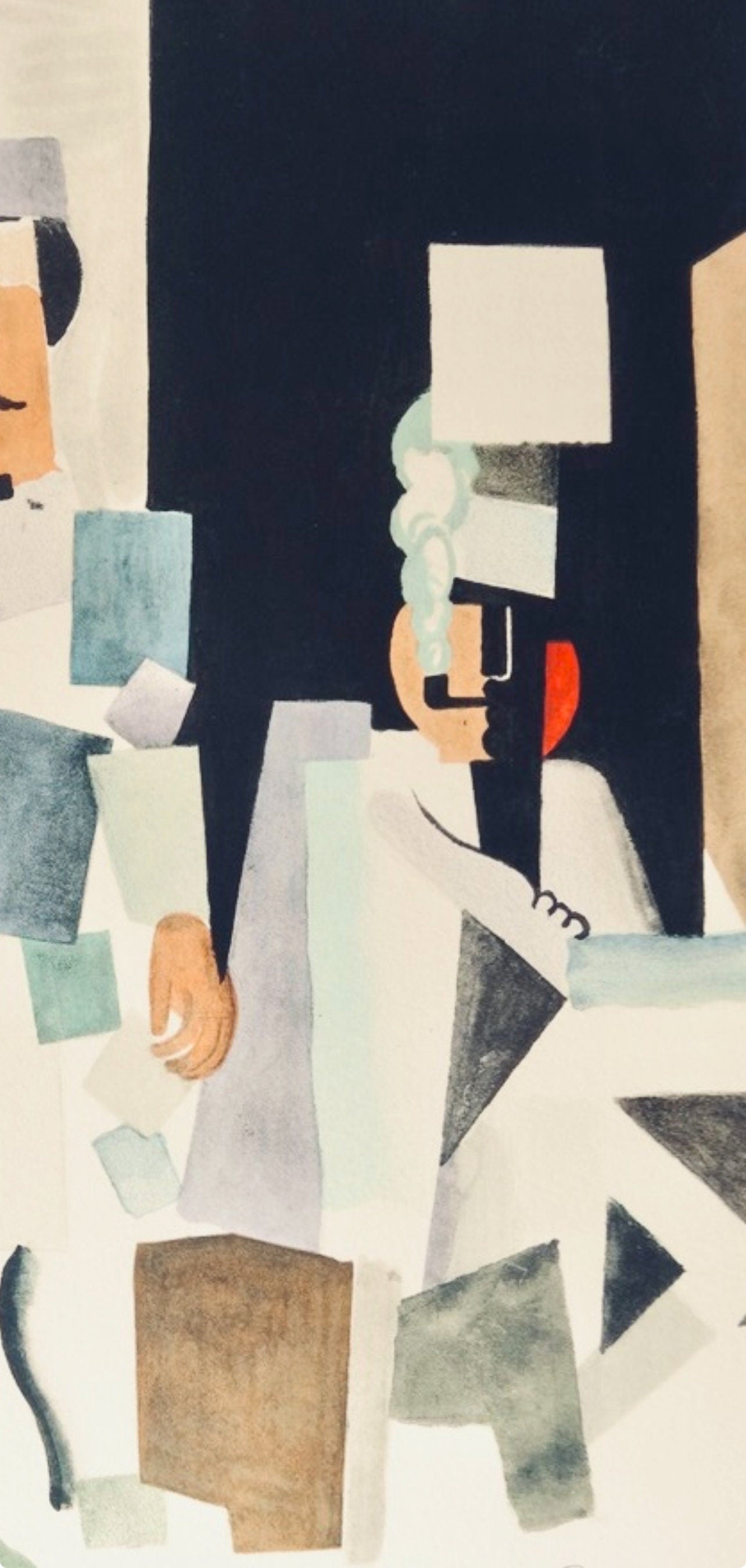 Roger De La Fresnaye, Scne Militaire, Roger De La Fresnaye, Collection Pierre Lvy, Lithograph