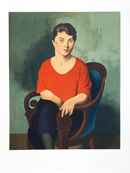 Roger De La Fresnaye, La Roumaine, Roger De La Fresnaye, Collection Pierre Lvy, Lithograph