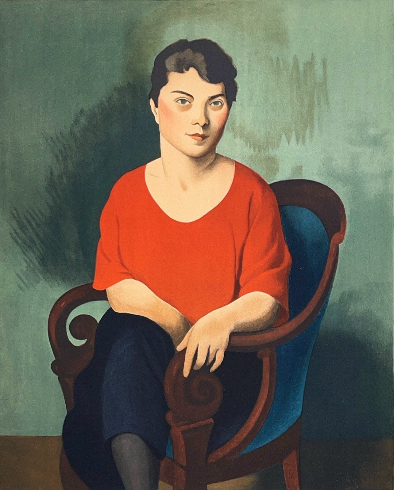 Roger De La Fresnaye, La Roumaine, Roger De La Fresnaye, Collection Pierre Lvy, Lithograph