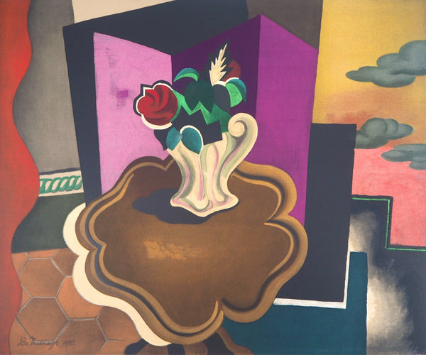 Roger De La Fresnaye, La Table Louis-Philippe, Roger De La Fresnaye, Collection Pierre Lvy,