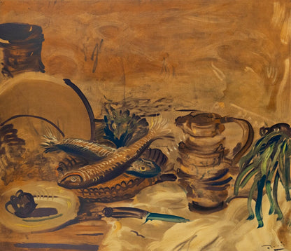Andr Derain, Nature Morte Aux Poissons, Andr Derain, Collection Pierre Lvy, Lithograph