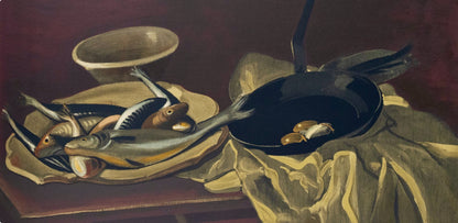 Andr Derain, Nature Morte Aux Poissons Et A La Pole, Andr Derain, Collection Pierre Lvy, Lithograph