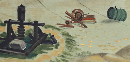 Andr Derain, Barques A Graveline, Andr Derain, Collection Pierre Lvy, Lithograph