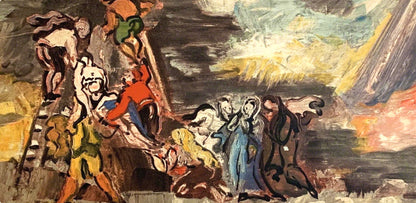 Charles Dufresne, Descente De Croix, Dufresne, Collection Pierre Lvy, Lithograph