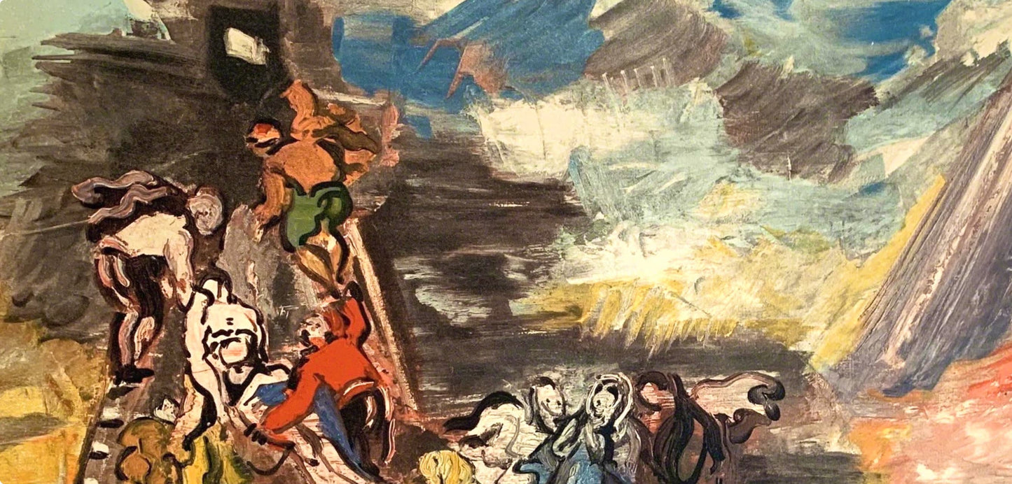 Charles Dufresne, Descente De Croix, Dufresne, Collection Pierre Lvy, Lithograph