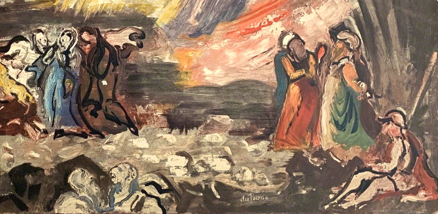 Charles Dufresne, Descente De Croix, Dufresne, Collection Pierre Lvy, Lithograph