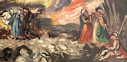 Charles Dufresne, Descente De Croix, Dufresne, Collection Pierre Lvy, Lithograph