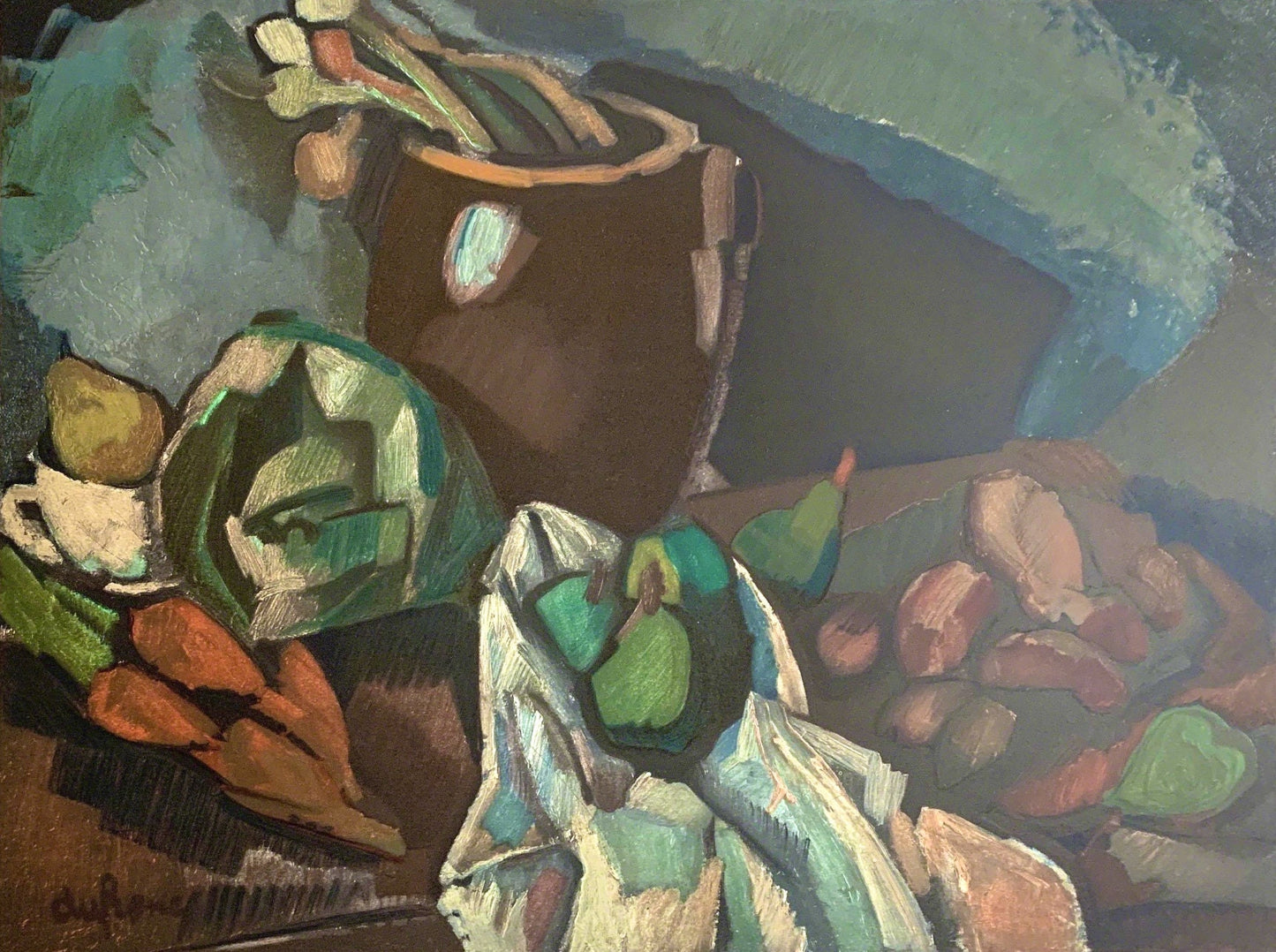 Charles Dufresne, Nature Morte Aux Fruits, Dufresne, Collection Pierre Lvy, Lithograph