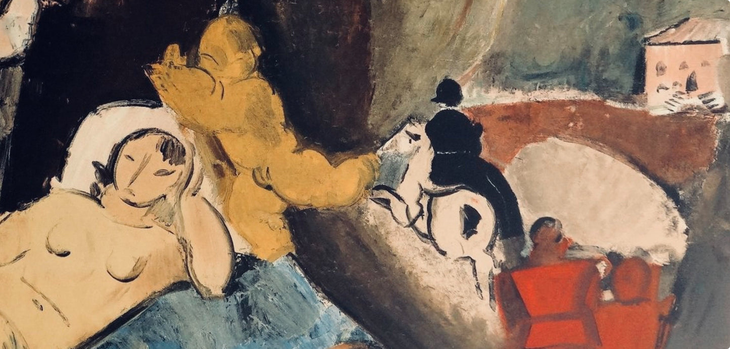 Charles Dufresne, Le Rve, Collection Pierre Lvy, Lithograph