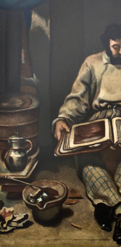 Gustave Courbet, Marc Trapadoux Examinant Un Livre D'Estampes, Les Ralistes Lyriques, Collection