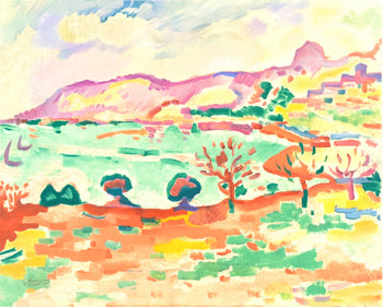 Georges Braque, Paysage A L'Estaque, Fauves, Collection Pierre Lvy, Lithograph